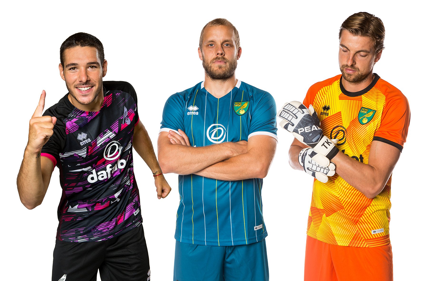 NCFC - Teemu Pukki, Emi Buendia, Tim Krul
